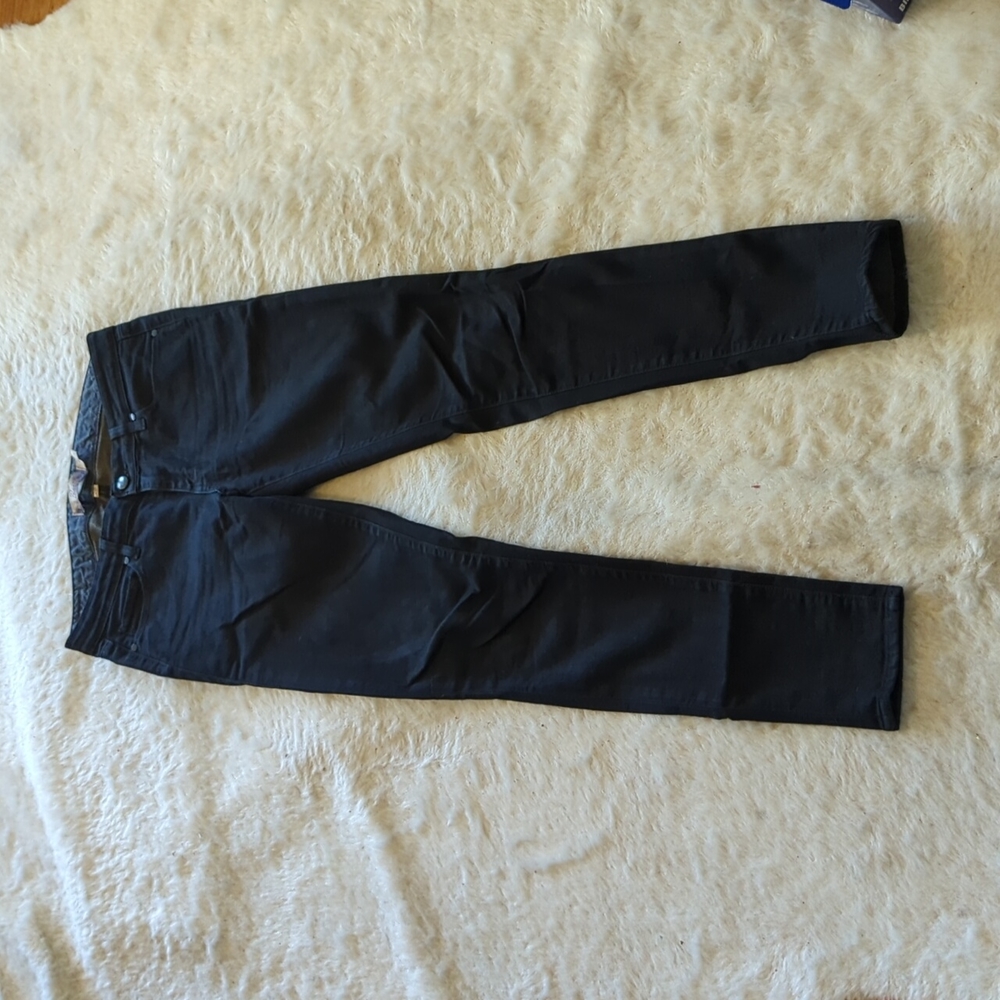 Paige Skyline black skinny jeans